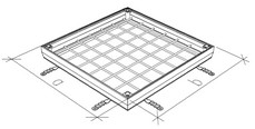 Καλύμματα ACO Uniface US - από γαλβανισμένο χάλυβα UltraSTEEL